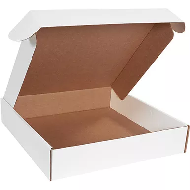 20 x 20 x 4" White Deluxe Literature Mailers (Bundle of 25)