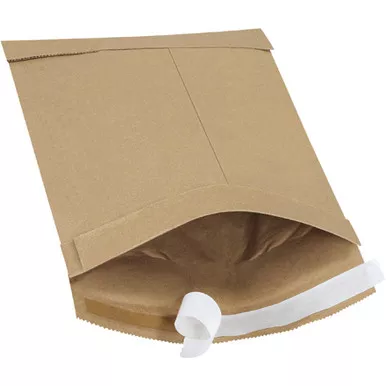 6 x 10" Kraft #0 Self-Seal Padded Mailers (Case of 250)